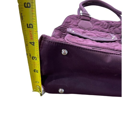 Vera Bradley Womens Purple Quilted Medium Shoulder handbag medium SKU 8577 - Picture 10 of 16